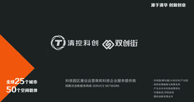 黑色大气名片模板