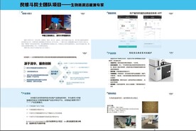 环保企业展会展板