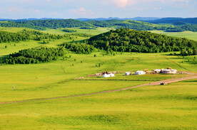 内蒙乌兰布统草原