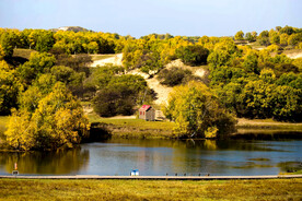 乌兰布统公主湖