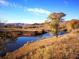 乌兰布统公主湖