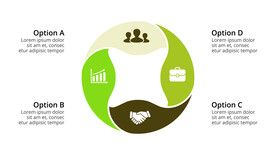 多彩数据信息图表