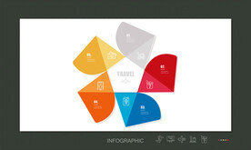 多彩数据信息图表