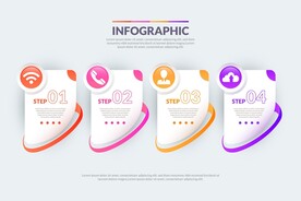 多彩数据信息图表