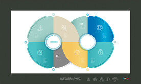 多彩数据信息图表