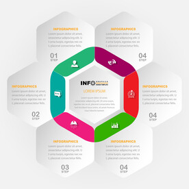 多彩数据信息图表