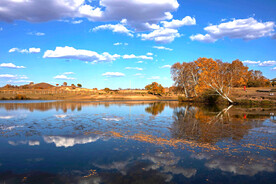 乌兰布统公主湖