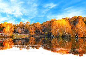 乌兰布统公主湖