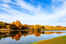 乌兰布统公主湖