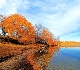 乌兰布统公主湖