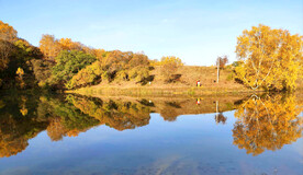 乌兰布统公主湖