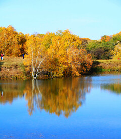 乌兰布统公主湖