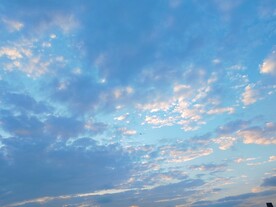 蓝天云彩