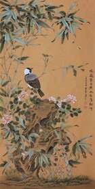 暗飞萤自照 水宿鸟相呼