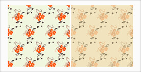 花朵底纹