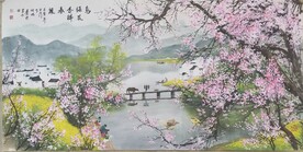 鸟语花香醉春风