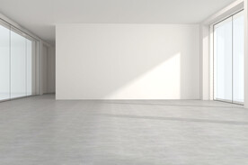 现代客厅3D场景空景