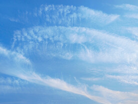 蓝天白云鱼鳞云