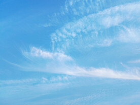 蓝天白云鱼鳞云