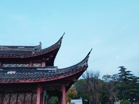 中式古建筑屋檐屋顶