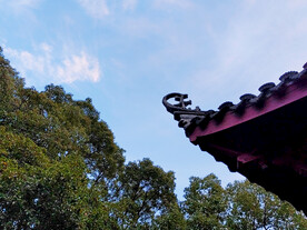 中式古建筑房檐