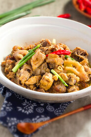 姜葱炒鸡