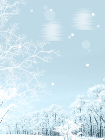 冬天背景