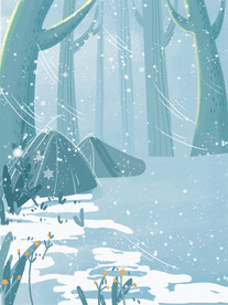 冬天背景