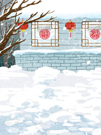 冬天背景