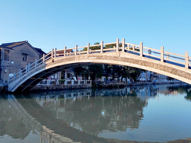 芦墟古镇庆丰桥风光