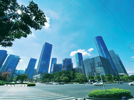 城市高楼大厦南宁