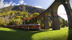 雷蒂亚铁路  伯尔尼纳景观  