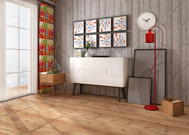 现代客厅 3D场景