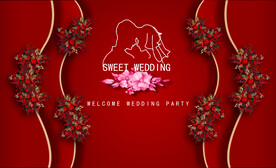 新中式婚礼背景