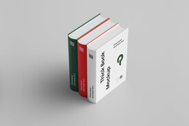 书籍封面设计样机模板