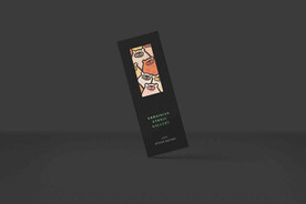 书店长条形卡片书签样机