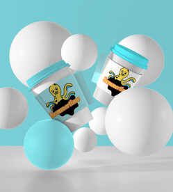 咖啡奶茶杯样机