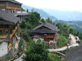 龙胜龙脊梯田风光