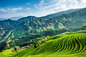 龙胜龙脊梯田风光