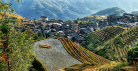 龙胜龙脊梯田风光