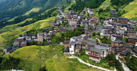 龙胜龙脊梯田风光