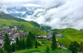 龙胜龙脊梯田风光