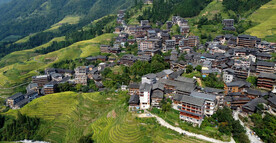 龙胜龙脊梯田风光