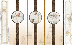 背景墙水墨装饰画