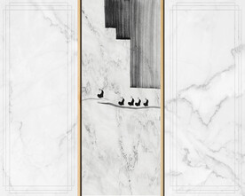 背景墙水墨装饰画