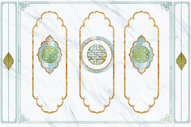 背景墙水墨装饰画 