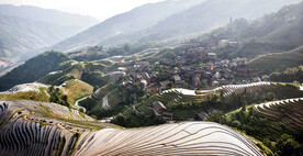 龙胜龙脊梯田风光