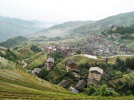 龙胜龙脊梯田风光