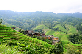 龙胜龙脊梯田风光