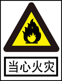 当心火灾